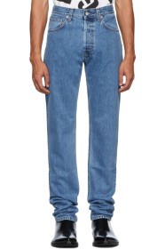 Helmut Lang - Jean indigo Masc Hi Straight