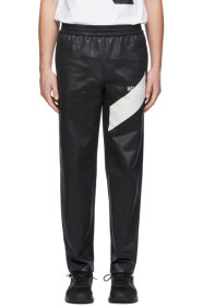 Helmut Lang - Pantalon de survêtement noir Sash Polsh