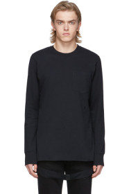 Helmut Lang - T-shirt noir Side Strap