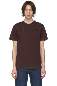 Helmut Lang - T-shirt bourgogne Standard