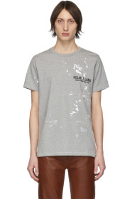 Helmut Lang - T-shirt gris Standard Painter