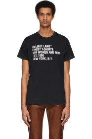 Helmut Lang - Black Standard T-Shirt