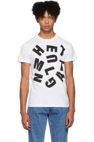 Helmut Lang - T-shirt blanc Hundley Standard