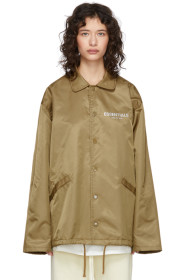 Essentials - Tan Logo Jacket