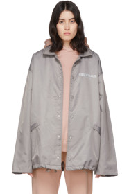 Essentials - Grey Logo Jacket