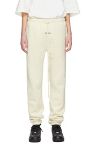 Essentials - Off-White Fleece Lounge Pants