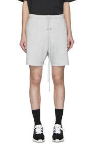 Essentials - Grey Fleece Shorts