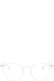 Matsuda - Lunettes transparentes et argentées M2026