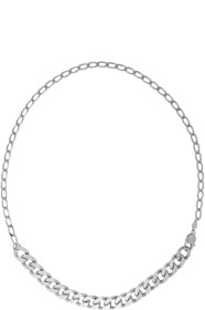Maison Margiela - Collier à chaîne argenté