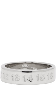 Maison Margiela - Silver Logo Ring