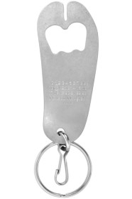 Maison Margiela - Porte-clés argenté Tabi Bottle Opener