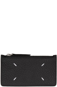 Maison Margiela - Porte-cartes noir Coin Pouch Long