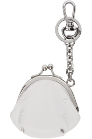 Maison Margiela - White Clasp Coin Pouch