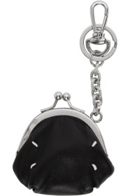 Maison Margiela - Black Clasp Coin Pouch