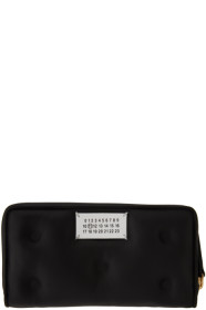 Maison Margiela - Black Rectangle Glam Slam Zip Wallet