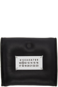 Maison Margiela - Portefeuille carré noir Glam Slam