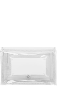 Maison Margiela - Portefeuille en PVC transparent exclusif à SSENSE