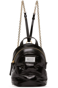 Maison Margiela - Sac à dos noir Glossed Glam Slam