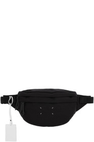 Maison Margiela - Sac-ceinture en toile noir
