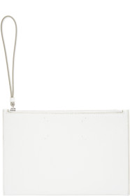 Maison Margiela - Pochette blanche Stitch