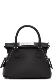 Maison Margiela - Sac noir Small 5AC