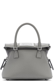 Maison Margiela - 灰色小号 5AC 手提包