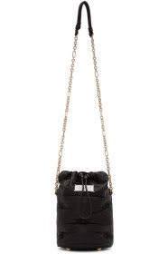 Maison Margiela - Sac seau noir Glam Slam