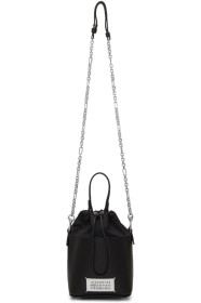 Maison Margiela - Sac seau noir 5AC