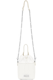 Maison Margiela - Sac seau blanc 5AC