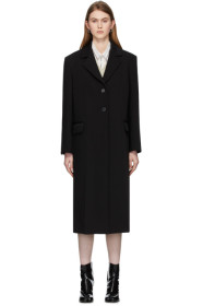 Maison Margiela - Black Scuba Bonded Coat