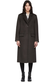 Maison Margiela - Brown Cashgora Coat