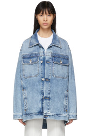 Maison Margiela - Blue Boxy Denim Jacket