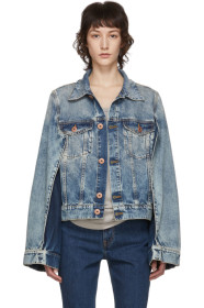 Maison Margiela - Blue Denim Double Arm Jacket