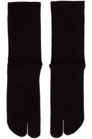 Maison Margiela - Chaussettes noires Tabi