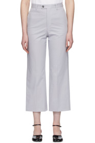 Maison Margiela - Grey Cotton Sander Trousers