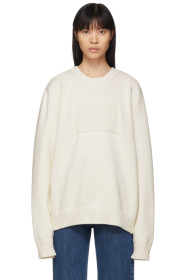 Maison Margiela - Off-White Memory Of Label Sweater