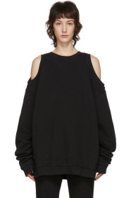 Maison Margiela - Black Décortiqué Sweatshirt
