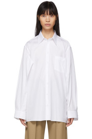 Maison Margiela - Chemise blanche Double Arm