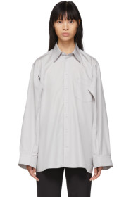 Maison Margiela - Chemise grise Double Arm