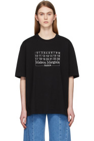 Maison Margiela - Black Mako Cotton T-Shirt