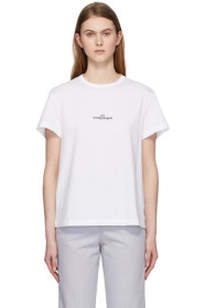 Maison Margiela - White Mako Cotton Small Logo T-Shirt
