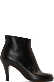 Maison Margiela - Bottes à talons aiguille noires Tabi