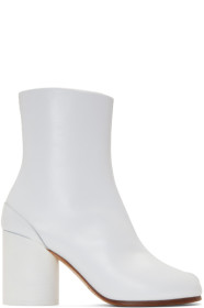 Maison Margiela - Bottes blanches Tabi