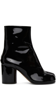 Maison Margiela - Black Patent Tabi Boots