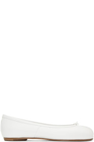 Maison Margiela - Ballerines blanches Tabi