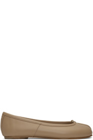 Maison Margiela - Ballerines brun clair Tabi