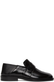 Maison Margiela - 黑色 Tabi Crush Heel 乐福鞋
