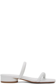 Maison Margiela - White Strappy Tabi Sandals