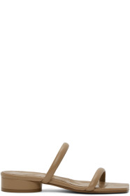 Maison Margiela - Beige Strappy Tabi Sandals