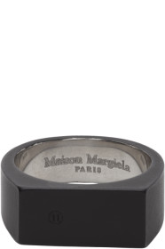Maison Margiela - Black Signet Ring